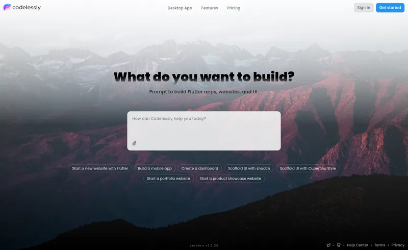 Codelessly - The #1 Flutter AI Mobile App Development Platform